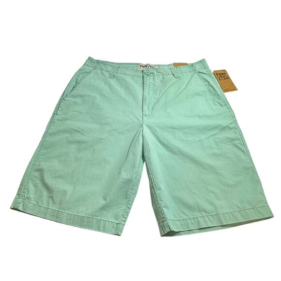 Paper Denim & Cloth Mint Green Preppy Shorts Size 34 - Picture 1 of 6